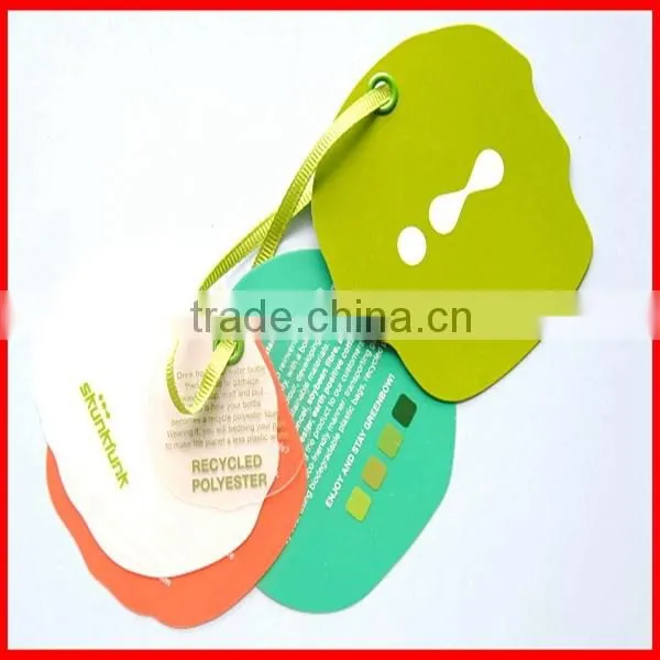 Fashionable Designed Printed Hangtags Paper For Clothes Wholesale