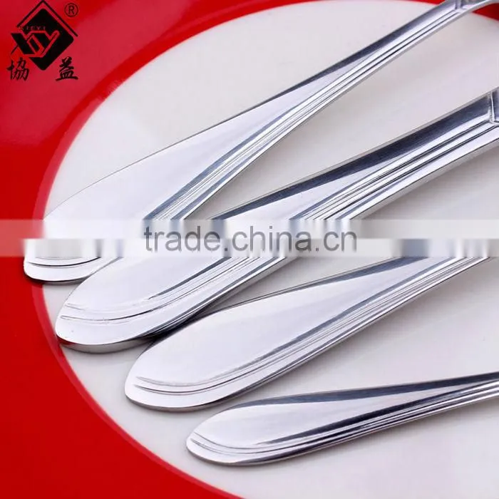 18/10 Modern and lustrous Finish Stainless Steel Melamine Flatware
