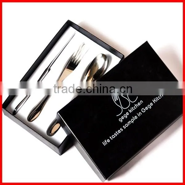 New Fashion Custom Paper Tableware Storage Box Wholesale