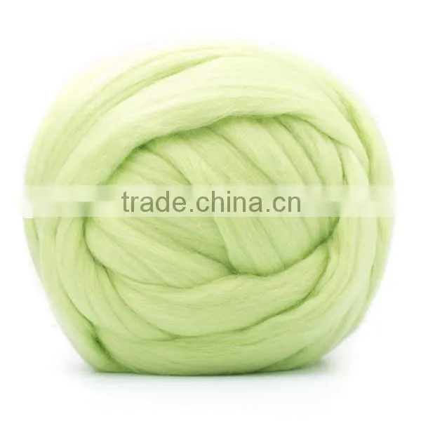 100% wool top color wool