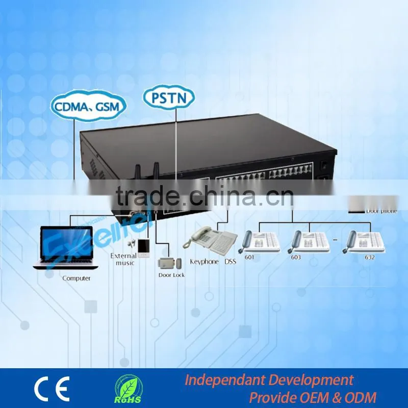 Keyphone system TP832-816 PABX telephone system