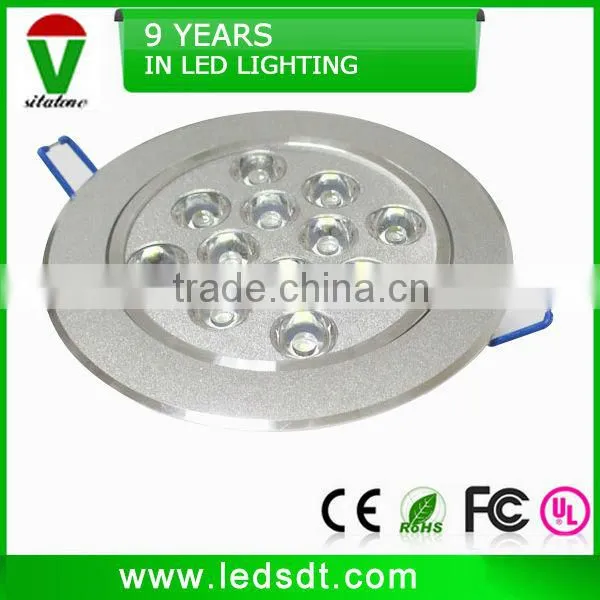 XQ 12W led down light 100-110LM/W