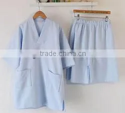 Blue Waffle Suits Waffle Bathrobe Hotel Spa Robe