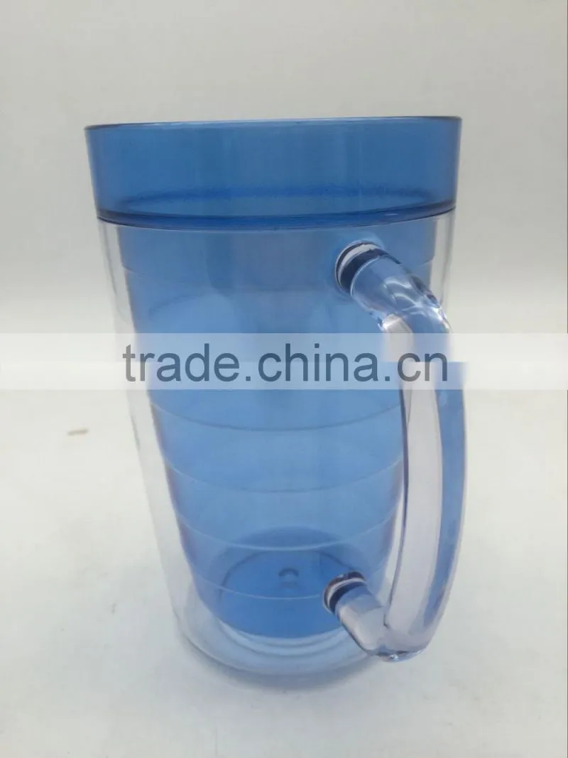 USA best seller green 500ml BPA free double wall with 20oz tumbler lid