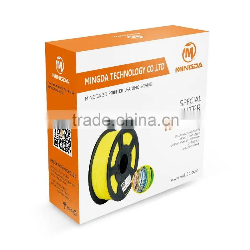 PP PE PETG ABS PLA HIPS Nylon printing filament , advanced MINGDA 3d printer filament extrusion line