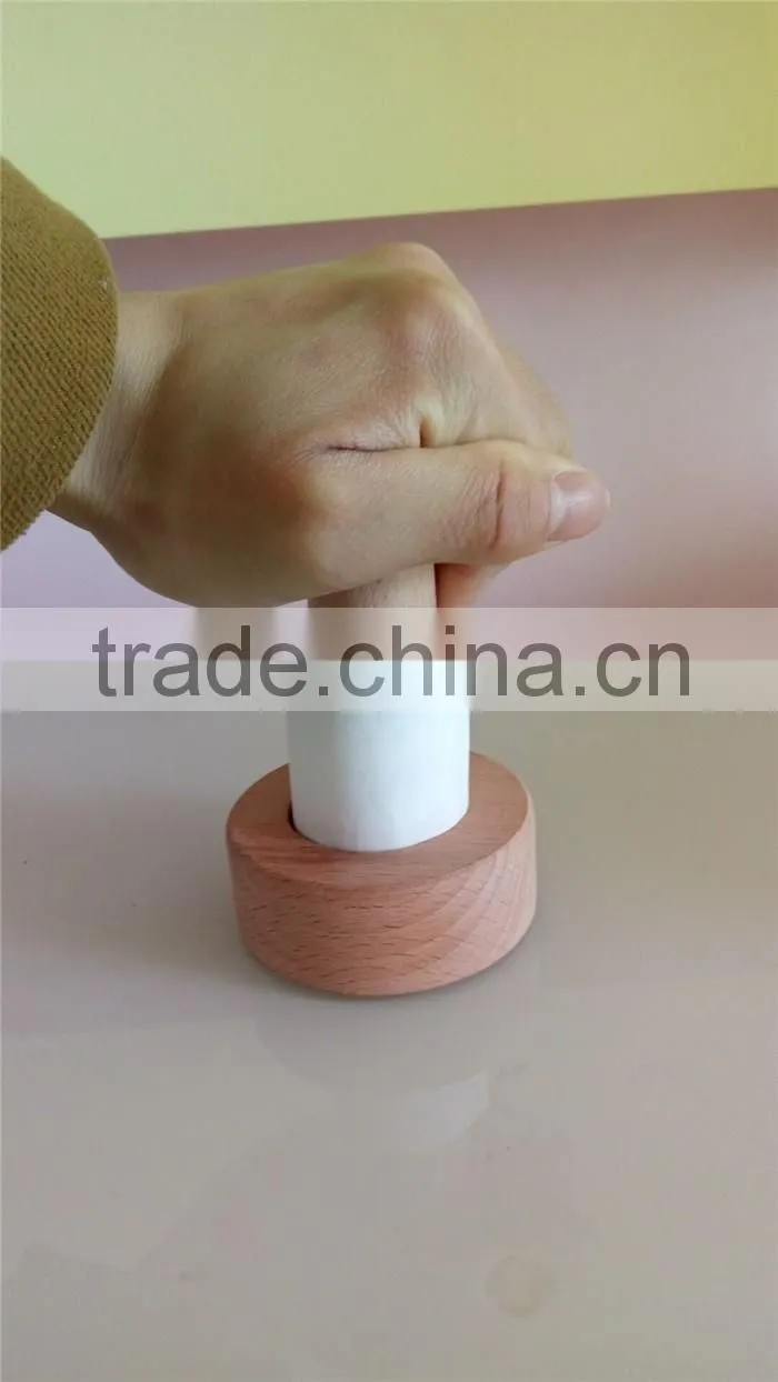 Wholesale small handy wooden plant pot maker,well function plant paper pot maker