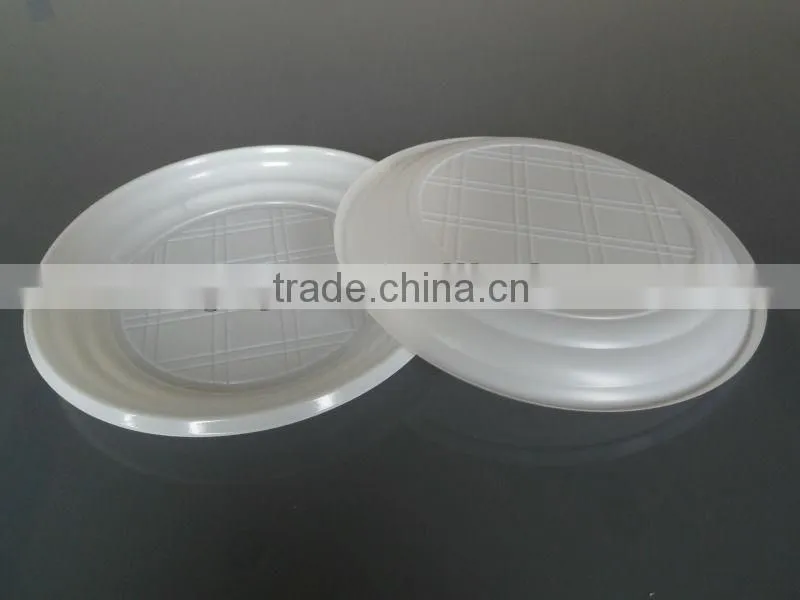 PS Round Disposable Plastic Plate 7 inch
