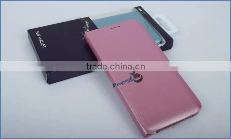 Leather case factory directly selling two mobile phones leather case for samsung in alibaba with cheap price