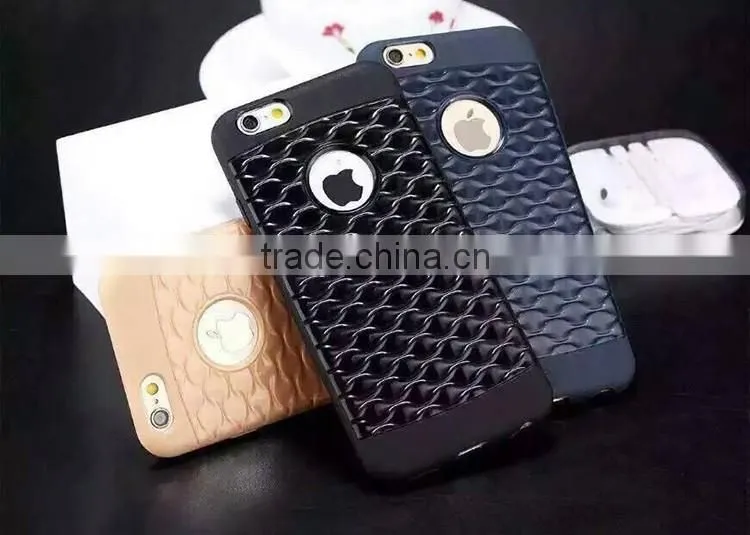 Alibaba express china supplier mobile accessories phone case ultra-thin TPU case for iPhone Case 6 /6s with wave pattern