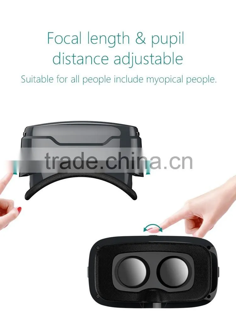 2017 high-end andriod 2k screen vr all in one 3d