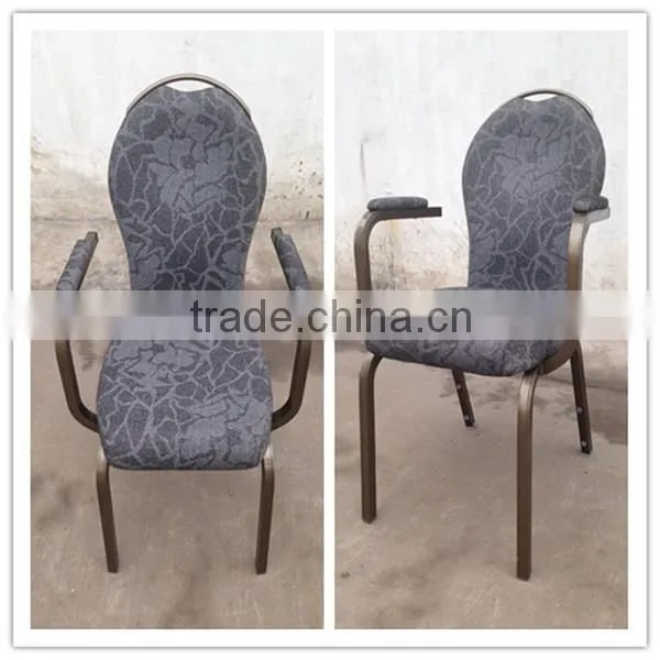 aliminum flex banquet chair with arm