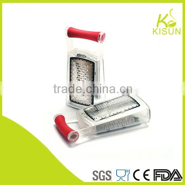 China Supplier Vegetable Rotary Grater with color handle