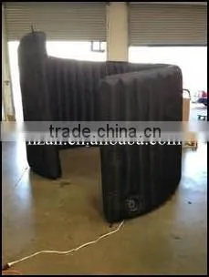 Black Inflatable Wall/Inflatable Logo Projection Wall