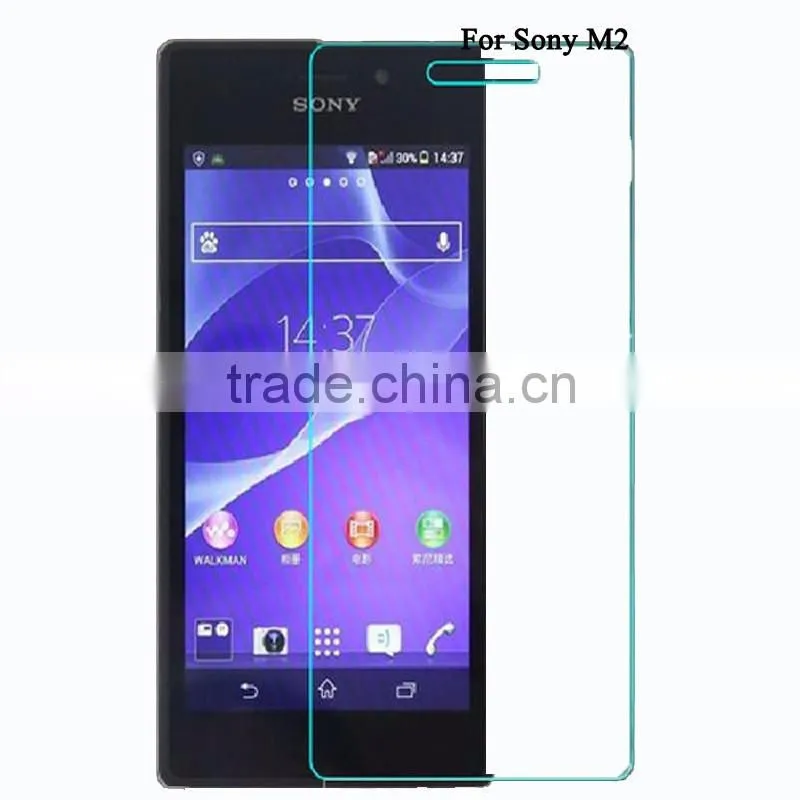 2.5D Toughened Glass Membrane Explosion Proof Tempered Glass Screen Protector For Sony M2