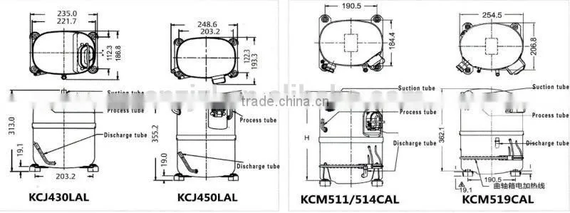 Good quality Copeland piston compressor,compressor refrigerator