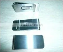 popular high quality alibaba anti corrosion titanium money clips for promotion gifts