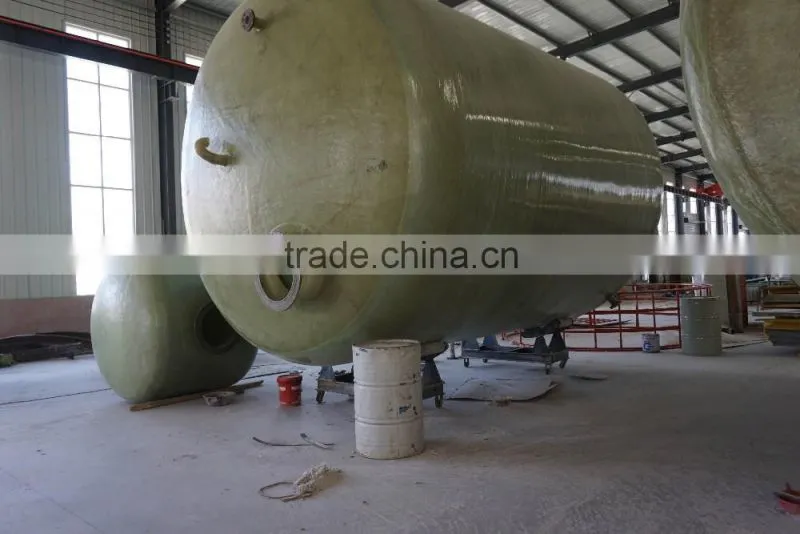 GRP FRP vessel tank winding machine