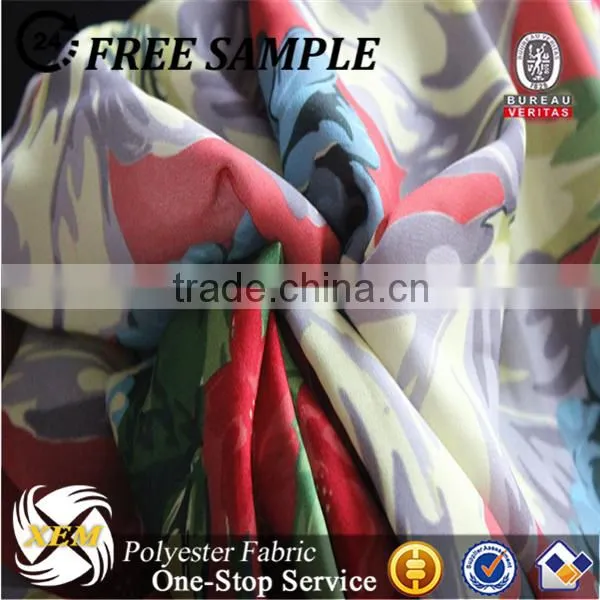 soft hand feeling digital printing on chiffon fabrics