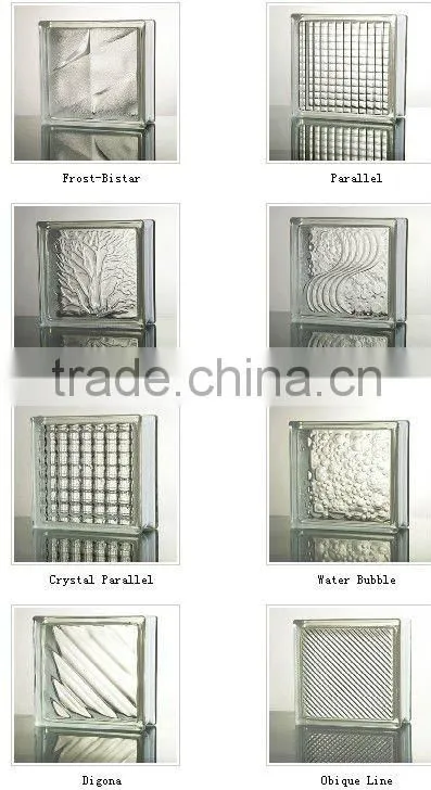 Diamond Clear Glass Block