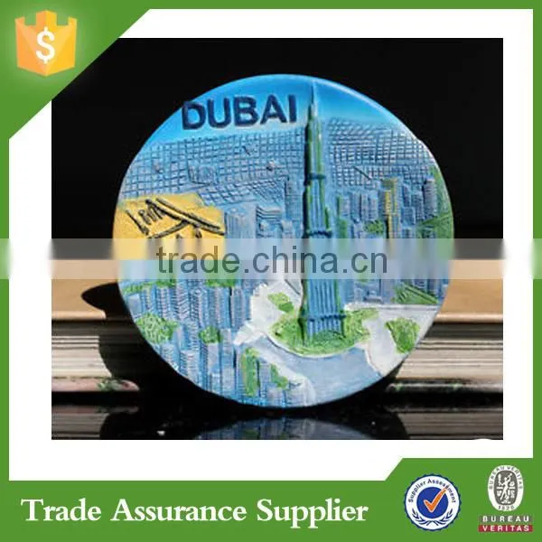 Custom souvenir magnet polyresin custom 3d fridge magnets
