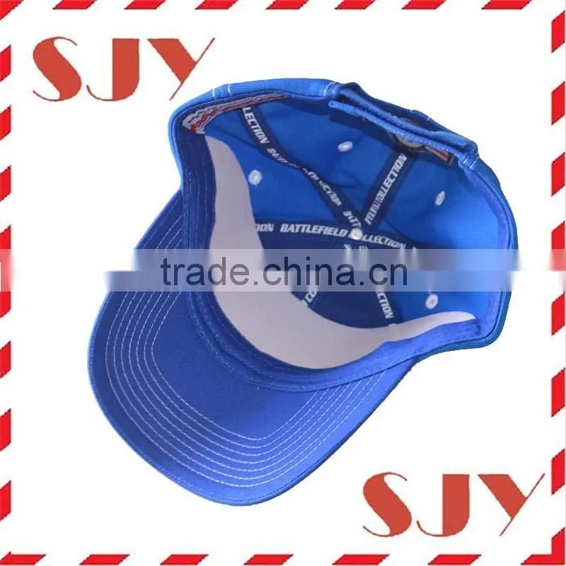 6 panel embridery design wholesale custom golf hats
