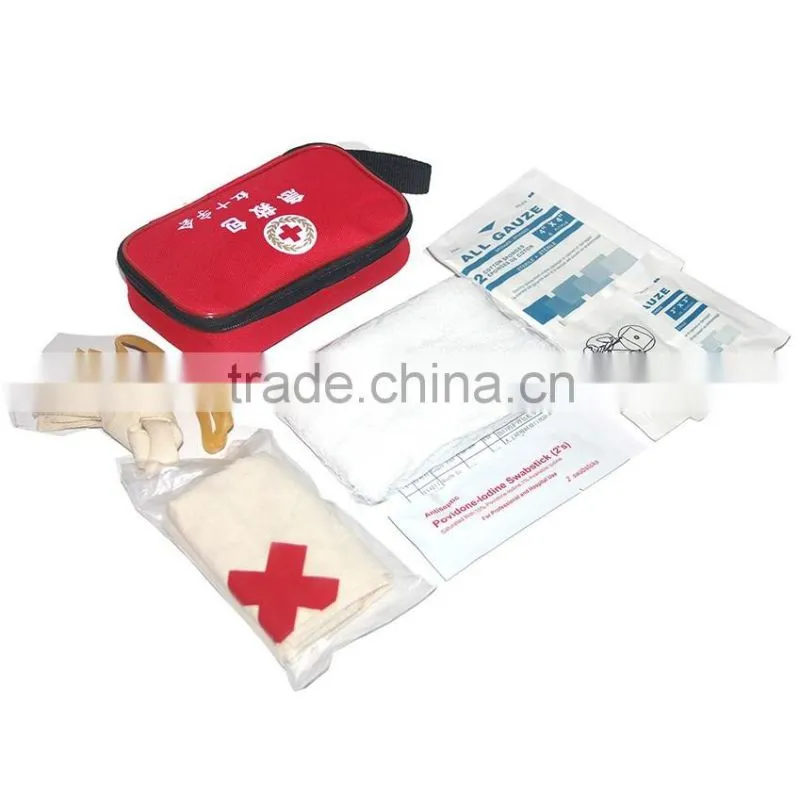 Redcross first aid kit china supplier