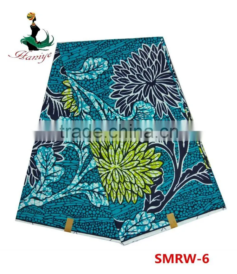 Super wax hollandais Popular dutch real wax fabric super wax african SMRw-7