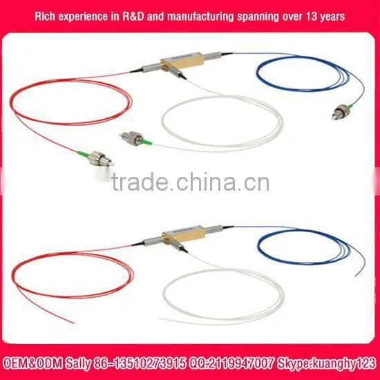 1X2 1310nm Polarization Maintaining Optical Circulator fiber optical circulator OEM factory