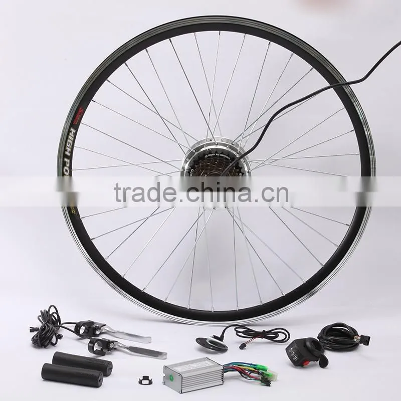 36v 250w 350w electric bicycle rear hub motor bike conversion kit