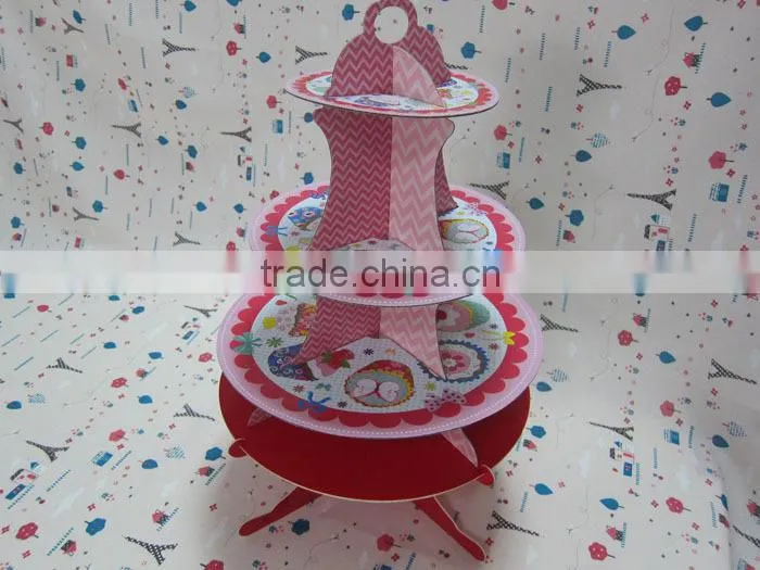 3 layers cake stand