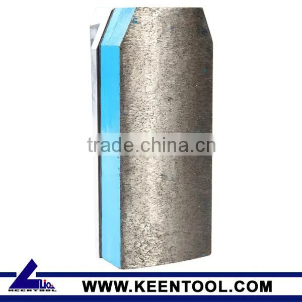 Diamond resin bond fickert abrasive for stone polish