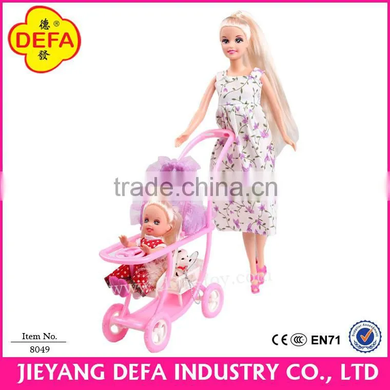 11.5 inch pretty pregnant doll with baby and accessories