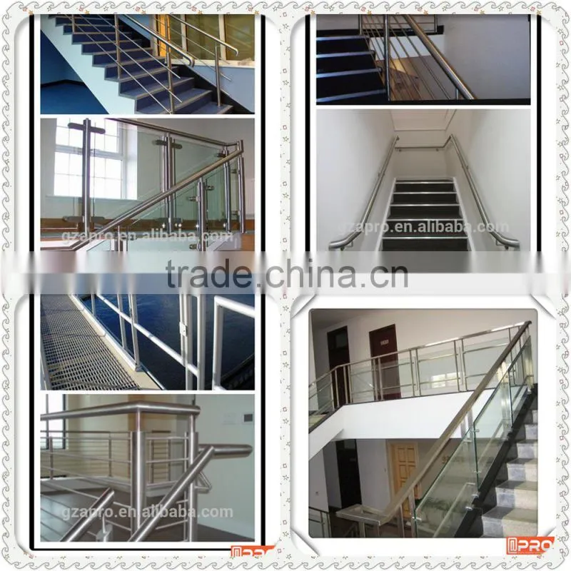 Stainless Steel Railing Systems,Glass Stair Handrail,Stair Glass Railing Prices