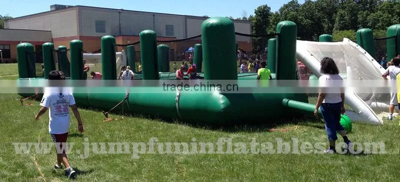 Large inflatable football arena for adults and children cheap Soccer Inflatable Human Field