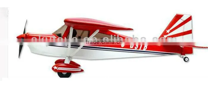 Super Decathlon (747-5) alloy landing gear 6-CH plastic body durable nitro class rc hobby