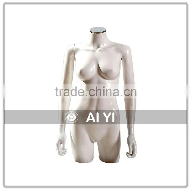 female and male upper body torso for clothing