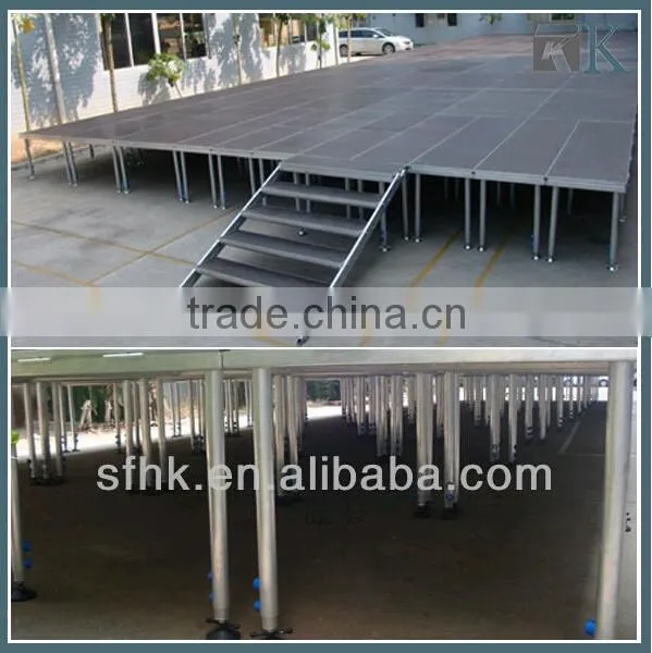 RK portable stage stairs/portable stage prices