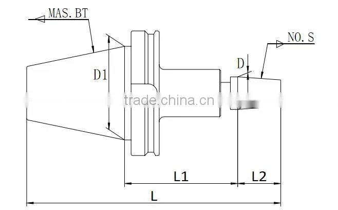 BT Drill Chuck Arbors