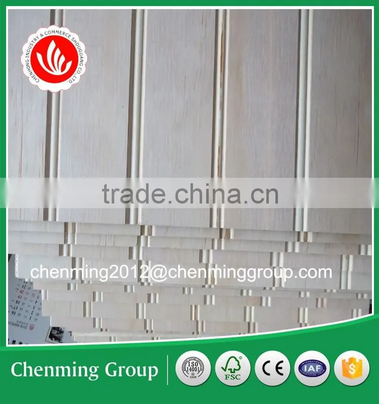 Slot pine plywood