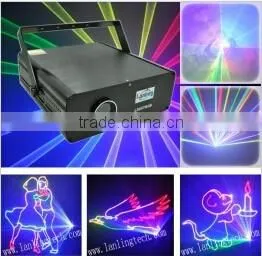 Lanling 2.5W RGB ILDA Animation Dj laser logo projector