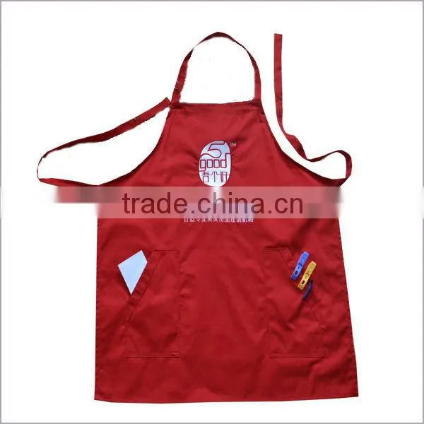Cotton 2 Tailored Diagonal Pockets beauty customized hair Salon Aprons