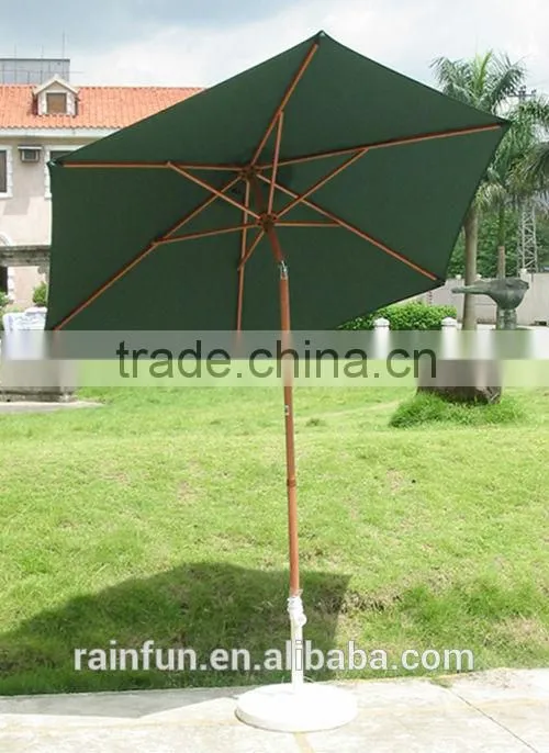 2016 wooden patio umbrella