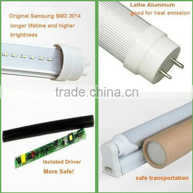 good price Integrated Tube Lights Item Type LED tube 600mm 10w T8 LED Tube lighting smd2835 with High Luminous