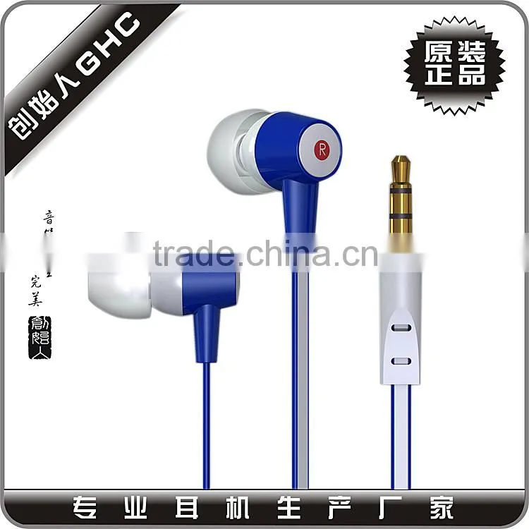 shoe lace sporting earphone with factory price and free sample offered