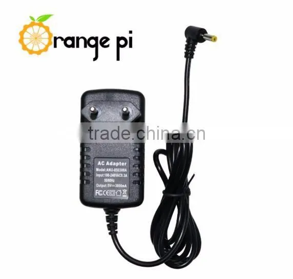 Orange Pi Plus 2E SET5: Pi Plus 2E + Power Supply +Transparent Acrylic Case Support Ubuntu Debian Beyond Raspberry