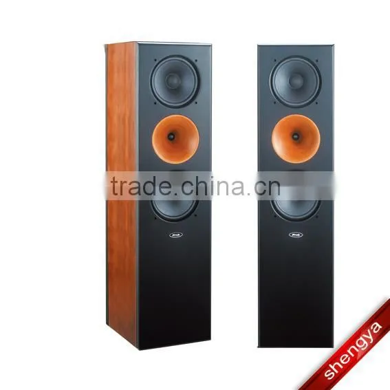 Home theater sound system 8 "horn cherry design professional HIFI floorstanding speakers