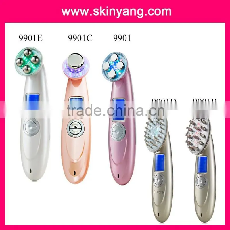 Japan beauty equipment ultrasonic facial massage for skin relax and skin lifting tighten with CE FCC