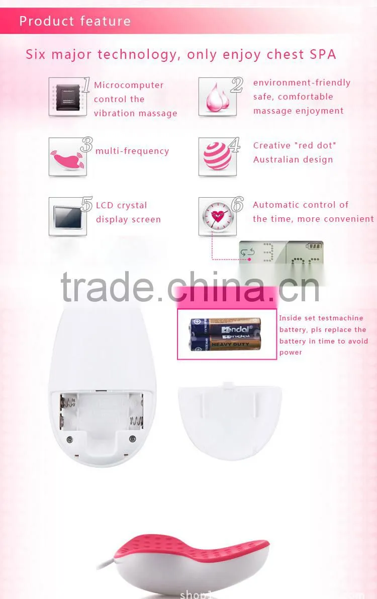 breast nipple massage machine/breast enlargement massager