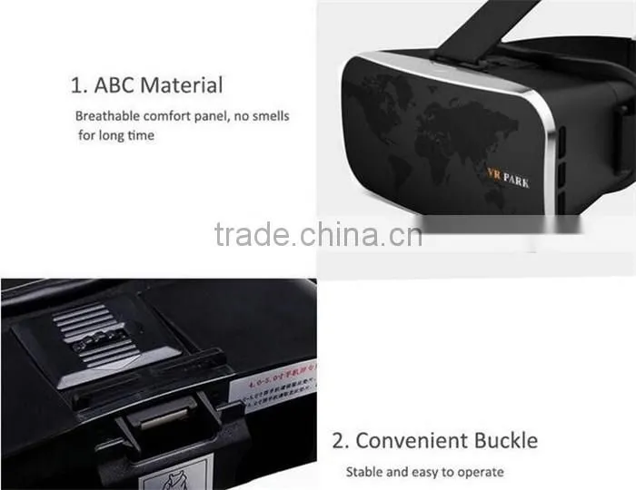 VR PARK-3 Virtual Reality 3d vr box for ios and android smartphones