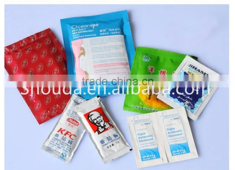 Factory direct Automatic 6 lanes shampoo filling and packing machine